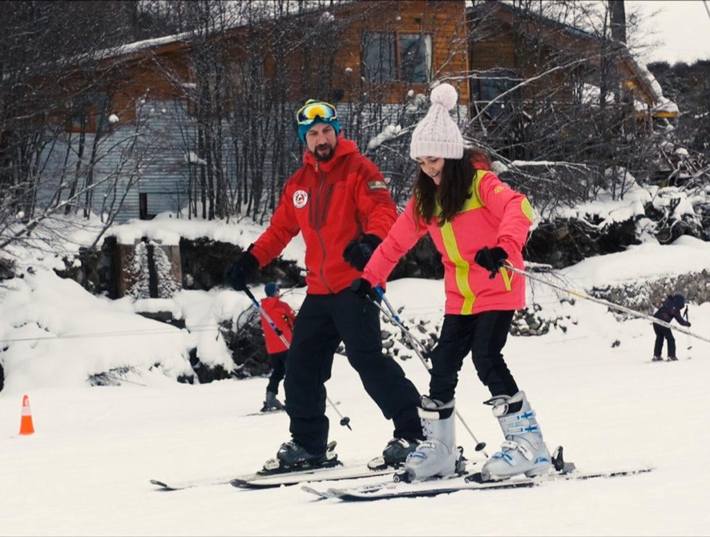 Esqui e snowboard todo o dia| Glaciar Martial