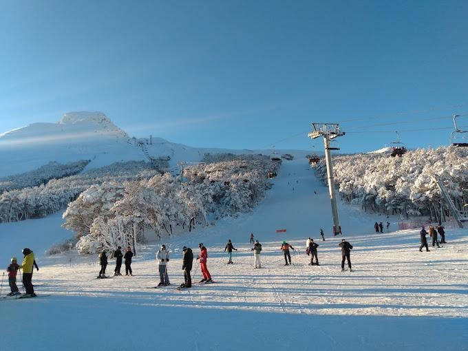 Dia de snow no Cerro Castor
